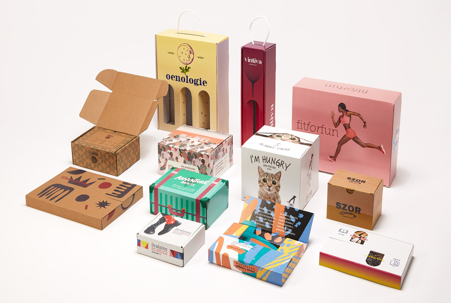 boîtes d’expédition personnalisées