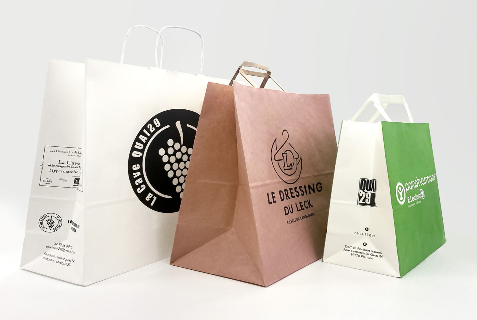 sacs kraft personnalisés