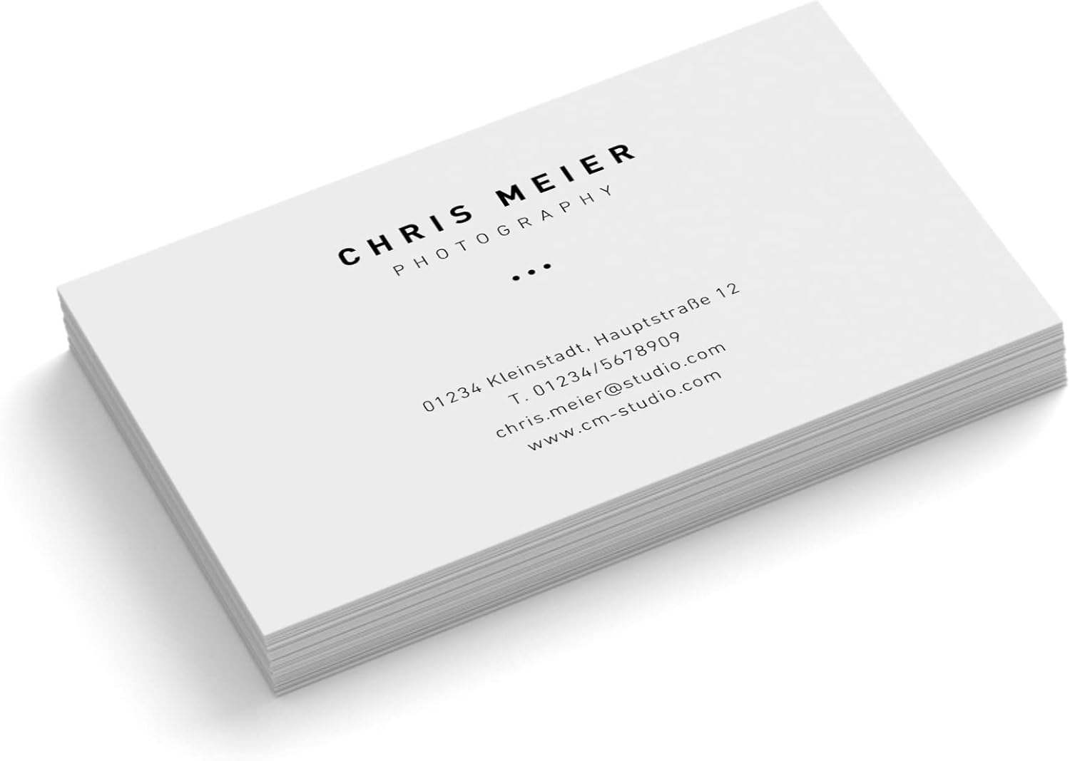 cartes de visite usage professionnel