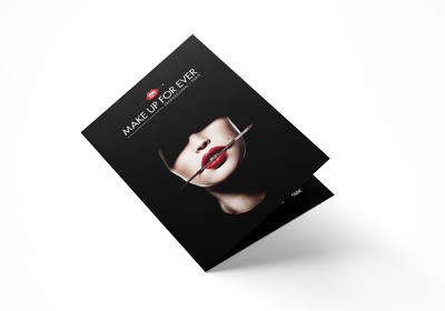 design flyer dépliant