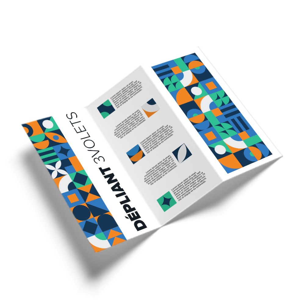 distribution flyer dépliant