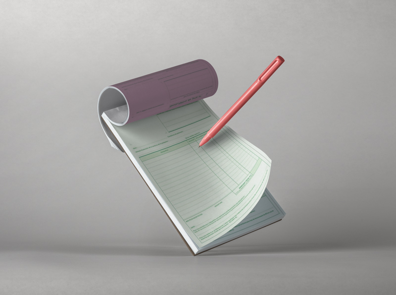 carnet NCR personnalisé