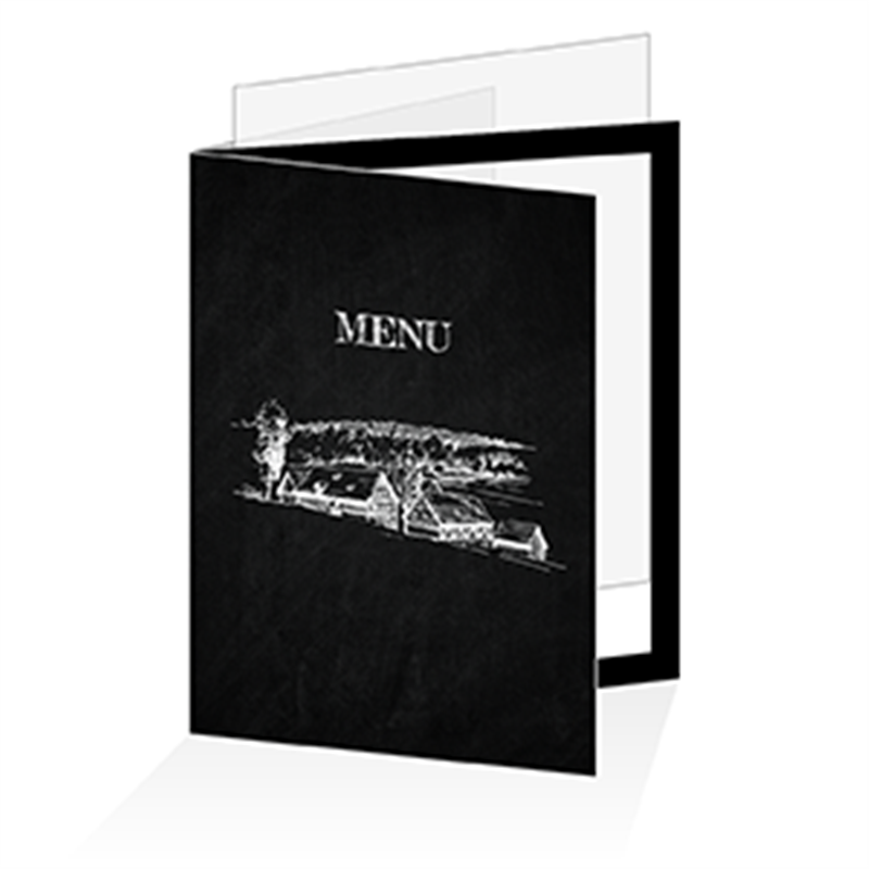 matériau menus restaurant
