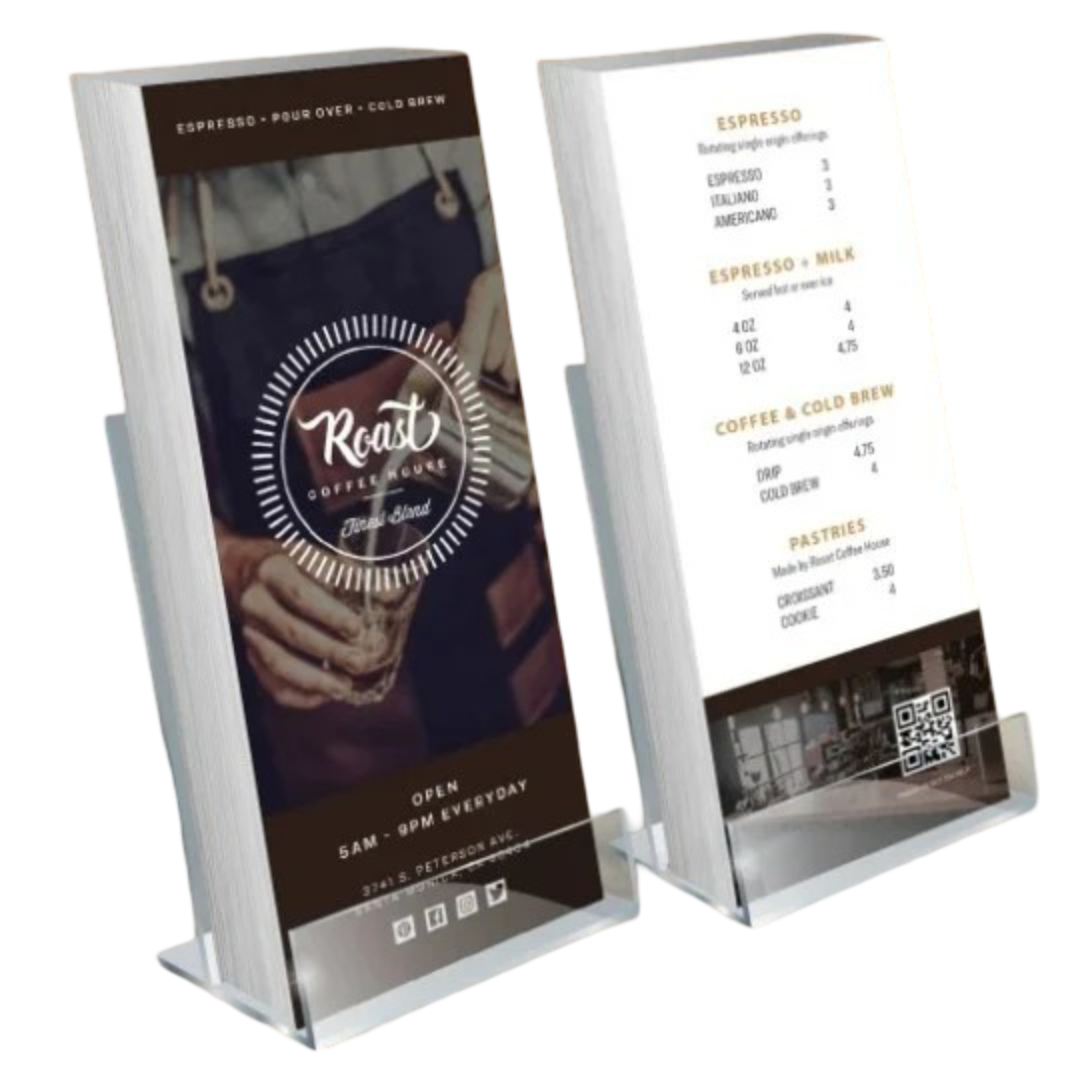 usage menus restaurant