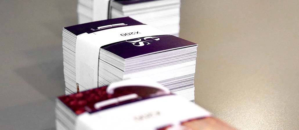 Impression de cartes de visite Impression de cartes de visite