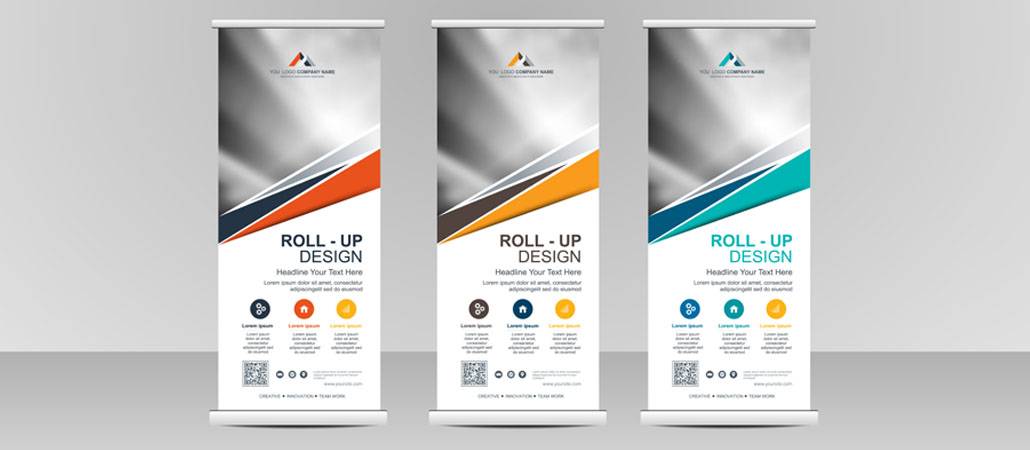Impression de roll-up Impression de roll-up